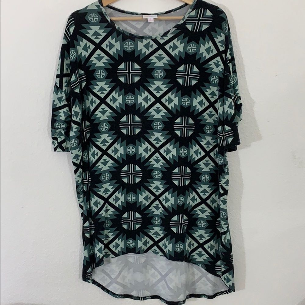Lularoe Green Shortsleeve ShirtS